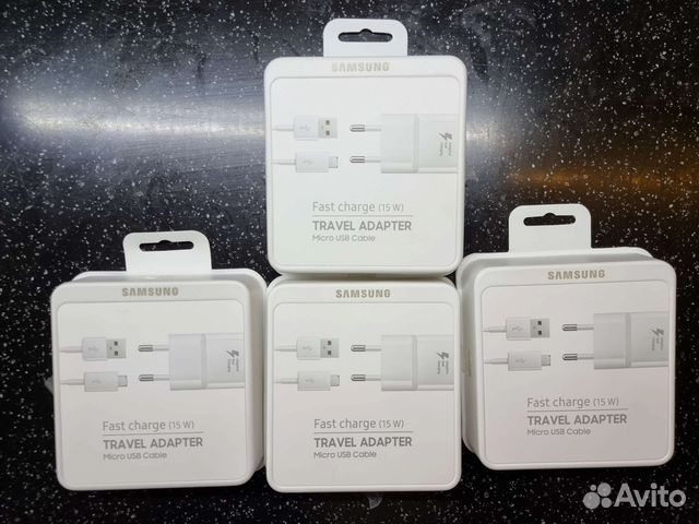 Зарядка Samsung travel adapter micro usb