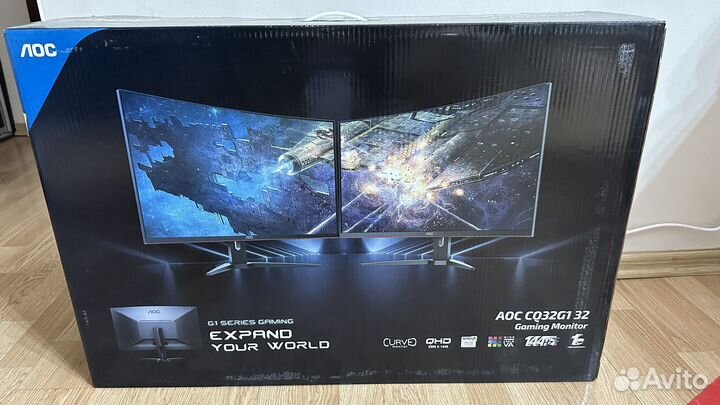 Монитор AOC CQ32G1 32 Gaming Monitor 144 Hz