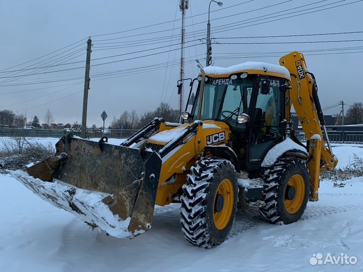 Экскаватор погрузчик трактор JCB 4 CX аренда