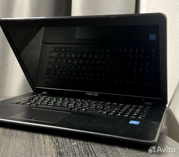 Мощный игровой asus 17.3 4 ядра 6гб ram/Nvidia 2gb