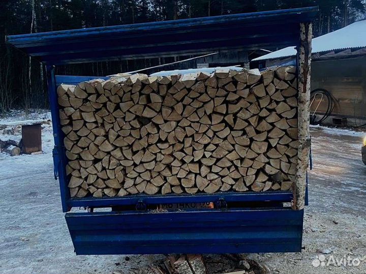 Дрова колотые березовые