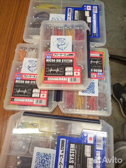 Наборы для джига (коробка, приманки, джиг головки)