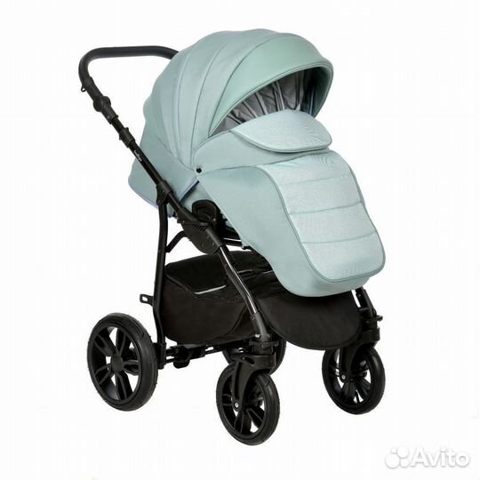 Коляска 2в1 indigo Indigo 03 шалфей