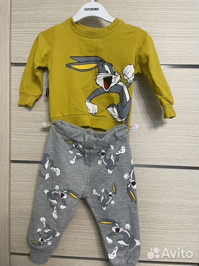 Вещи пакетом на мальчика 80 86