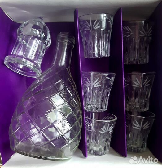 Графин с рюмками СССР