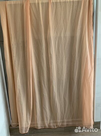 Шторы тюль двойная