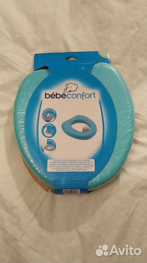 Мягкое детское сиденье для унитаза Bebe Confort