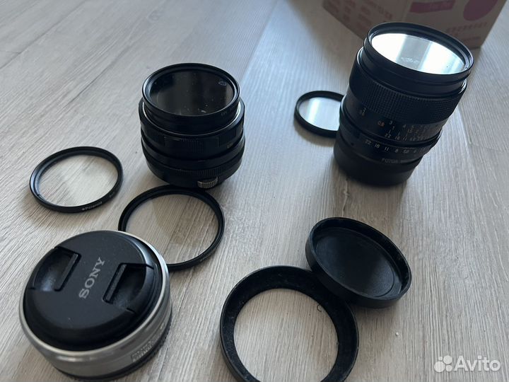 Объективы для sony e