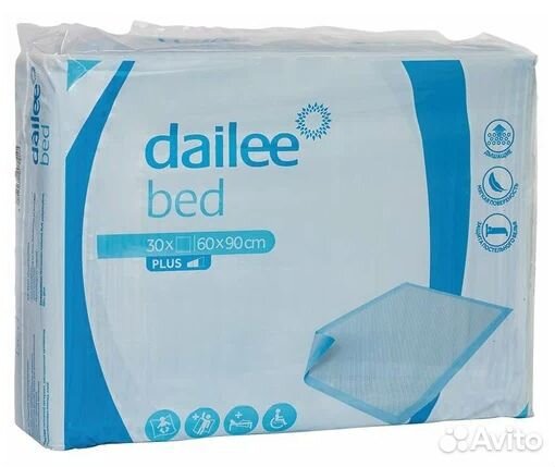 Пеленки для взрослых 60 х 90 Luxsan, Dailee