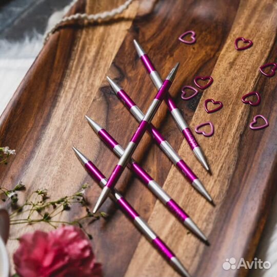 Спицы носочные алюминиевые Smartstix KnitPro, 20