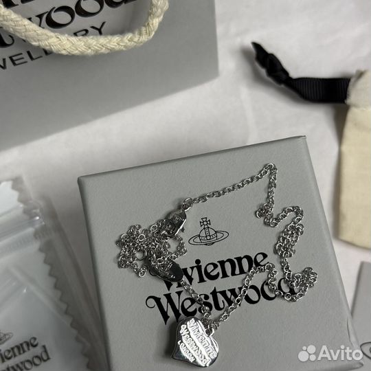 Подвеска цепочка Vivienne Westwood сердце