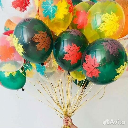 Шарики с гелием на 1 сентября