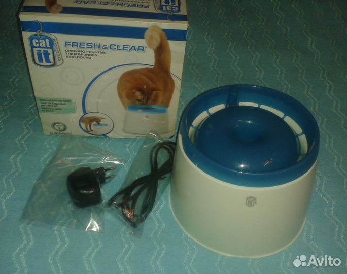 Автопоилка-фонтанчик для животных HagenCatit,новая