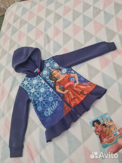 Теплая кофта для девочки