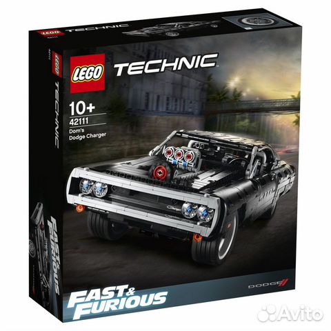 Новый Lego 42111 Dodge Charger Доминика Торетто