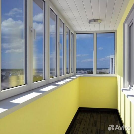 Балкон / лоджия под ключ / Утепление и отделка