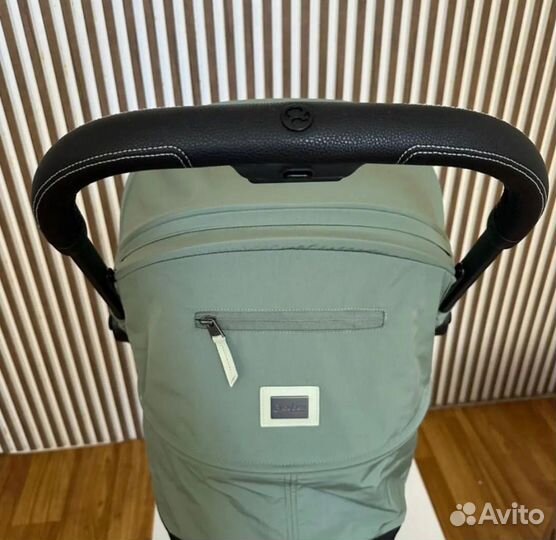 Коляска cybex coya leaf green matt black 2024