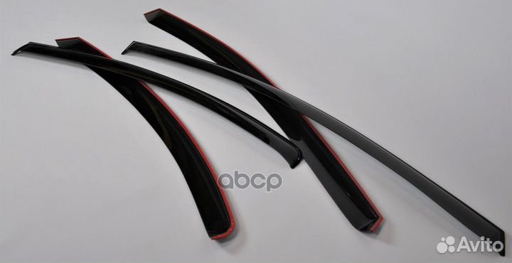 Дефлектора окон renault sandero ii 5s steapway