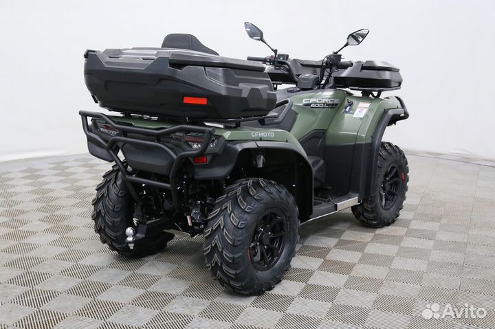 Квадроцикл Cfmoto cforce 400L EPS зеленый