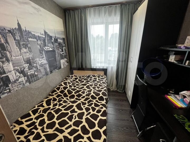 4-к. квартира, 57,6 м², 1/5 эт.