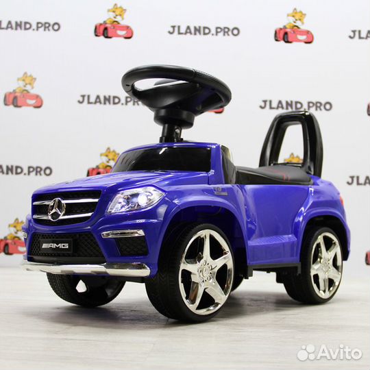 Каталка Mercedes-Benz A888AA-H (лицензия) синяя