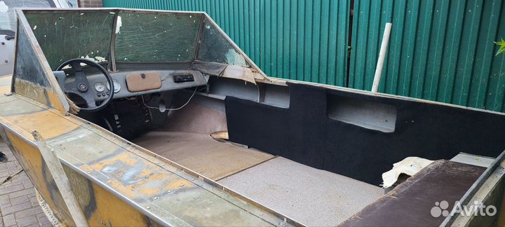 Катер прогресс 4 с мотором Suzuki 50