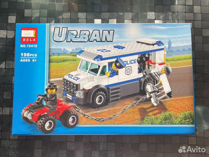 Конструктор Полицейский грузовик