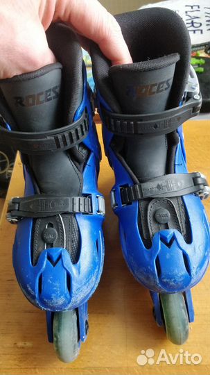 Роликовые коньки детские раздвижные