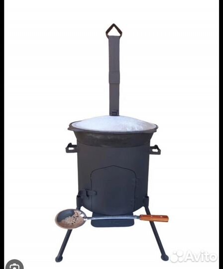 Казан с печью