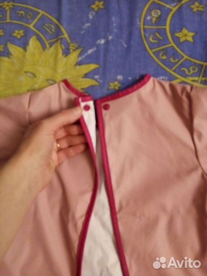 Фартук для детей с рукавами на кнопке