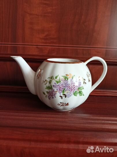 Предметы от сервиза Сирень Дулево