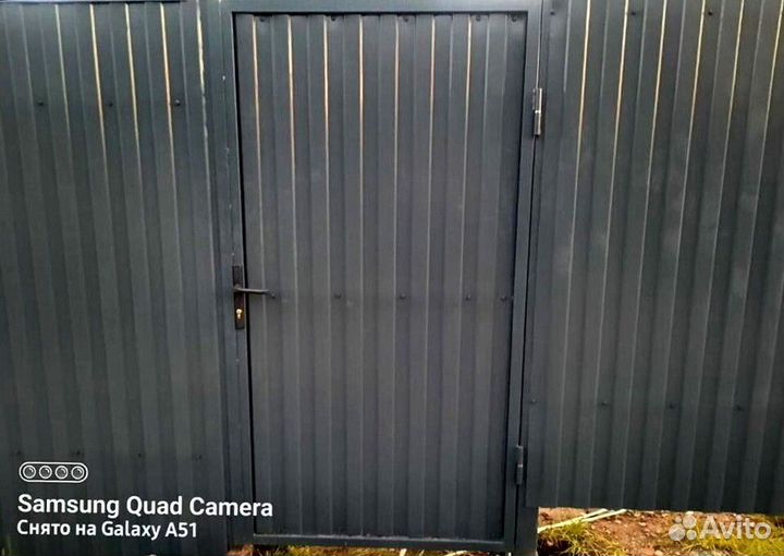 Откатные ворота с автоматикой под ключ