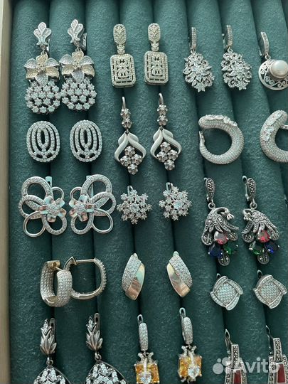 Серебряные серьги