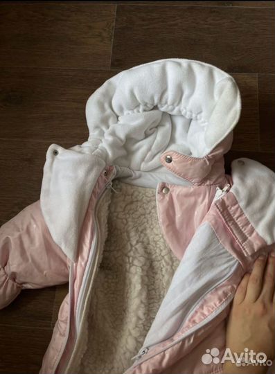 Зимний комбинезон для девочки