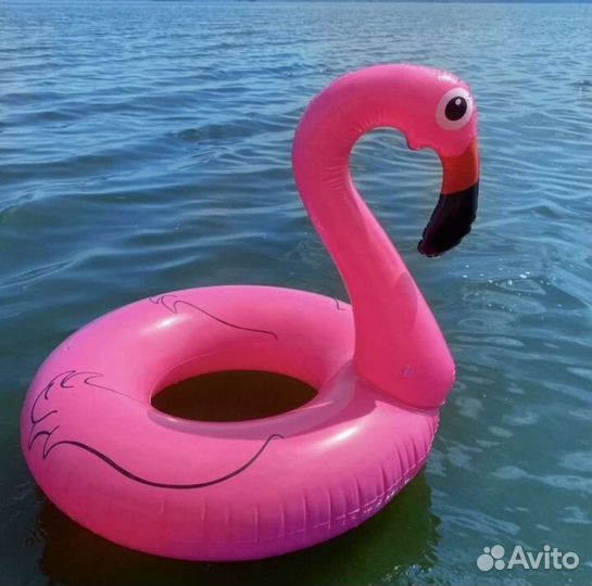 Надувной круг фламинго