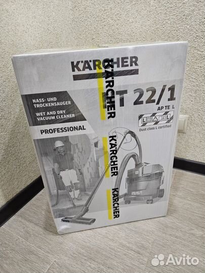 Пылесос Karcher NT 22/1 Ap Te L Новый с розеткой