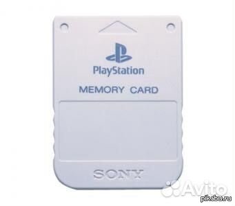PlayStation 1 джойстик, карта памяти, AV кабель