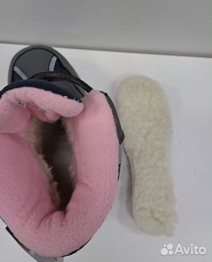 Ботинки для девочки зимние 26