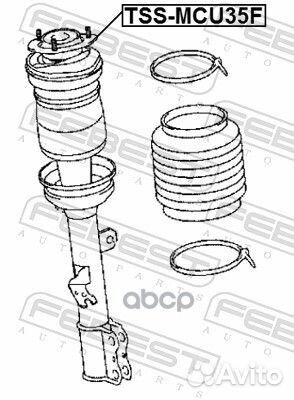 Опора переднего амортизатора tssmcu35F Febest