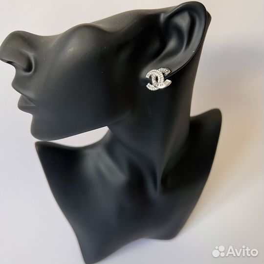 Шикарные серьги chanel