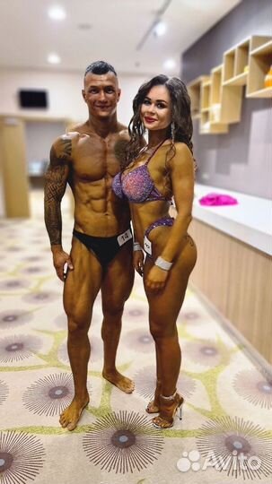 Грим для бодибилдинга джан тана /Jan Tana Америка