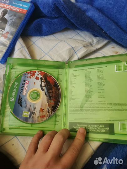 Forza horizon 4 xbox one диск