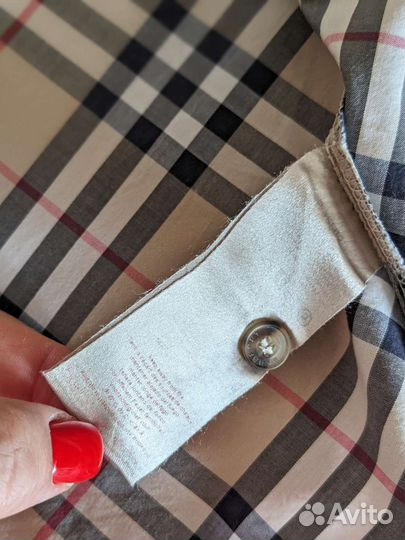 Burberry 10 лет, 140 см. Рубашка.Оригинал