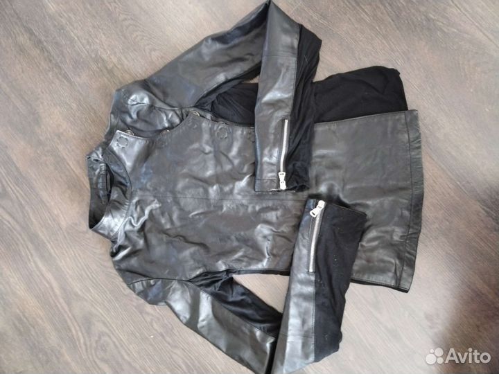 Кожаная куртка новая