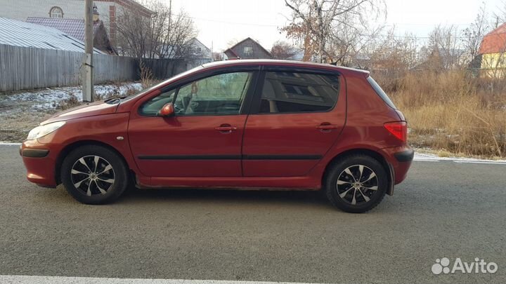 Peugeot 307 1.6 AT, 2007, 210 000 км