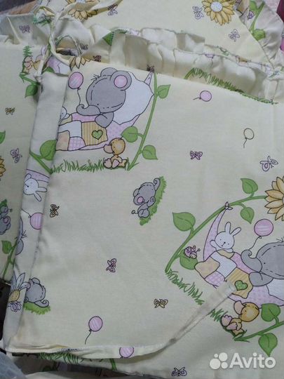 Бортики в кроватку