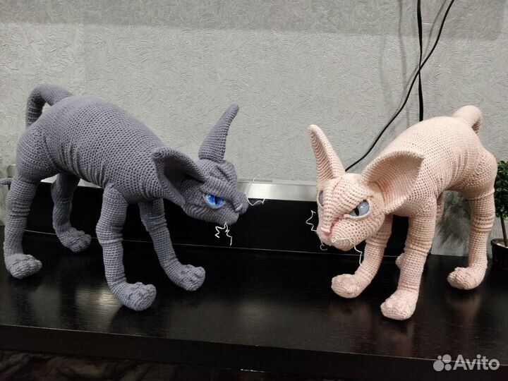 Вязанные игрушки ручной работы