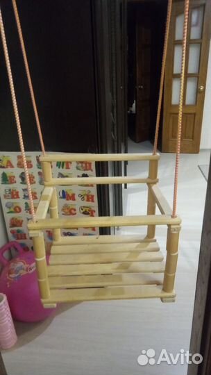 Качели детские подвесные