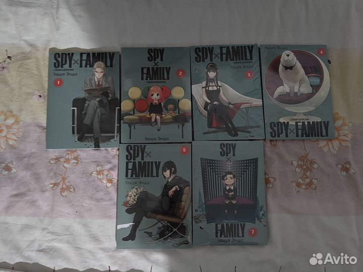 Манга Семья шпиона