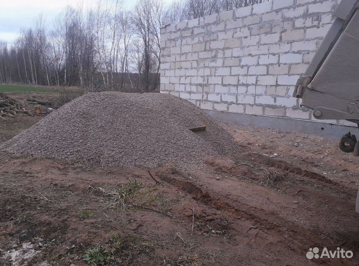 Щебень гравийный